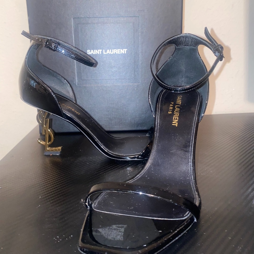 Saint Laurent Women's Opyum 85 High-Heel Sandals